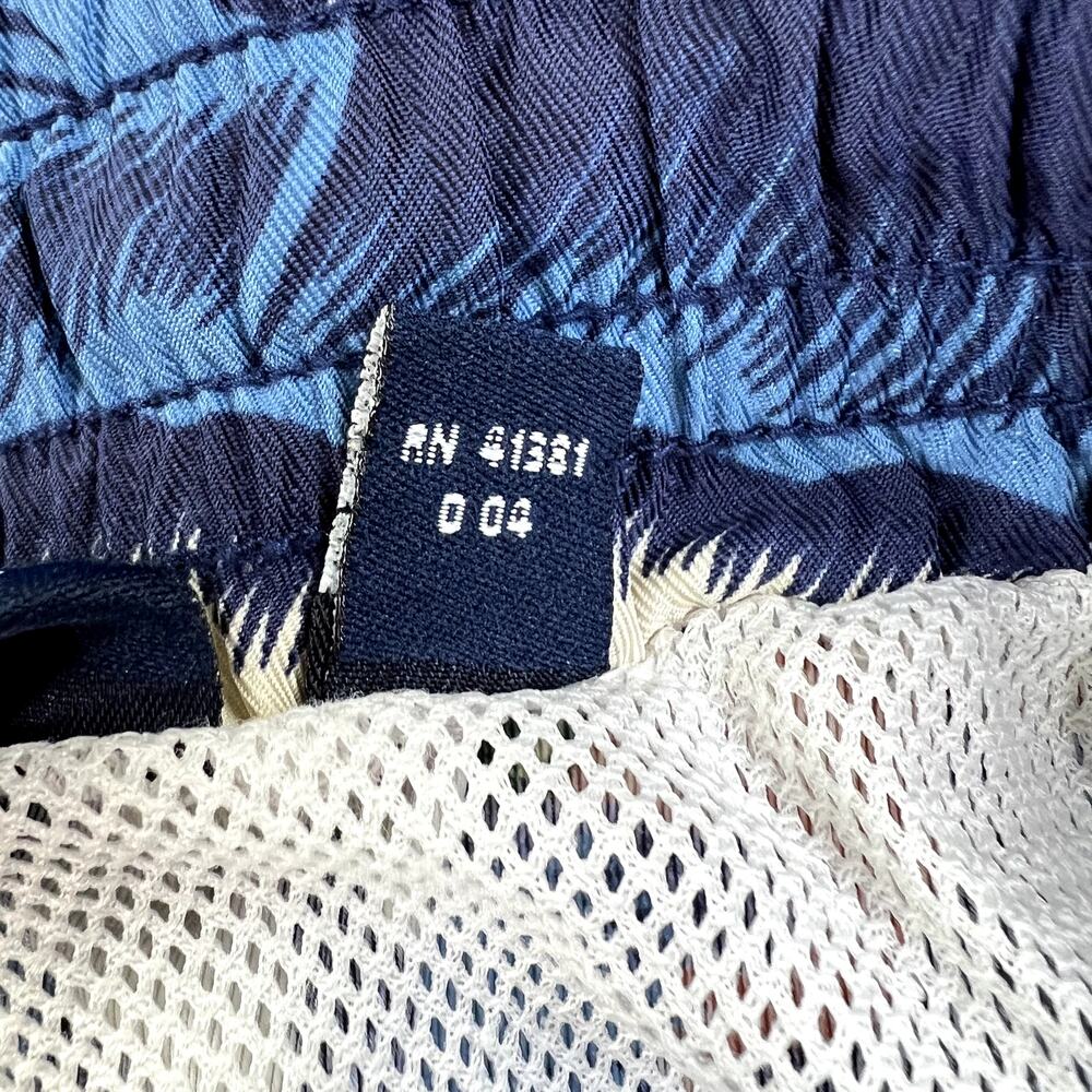 Polo Sport Ralph Lauren Swim Trunks Mens Size L Blue Allover Wave + Surfer Print - Picture 6 of 12